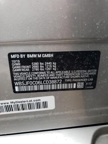 Photo 11 VIN: WBSJF0C06LCD38872 - BMW M5 