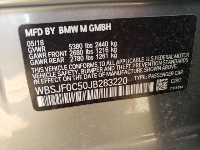 Photo 11 VIN: WBSJF0C50JB283220 - BMW M5 