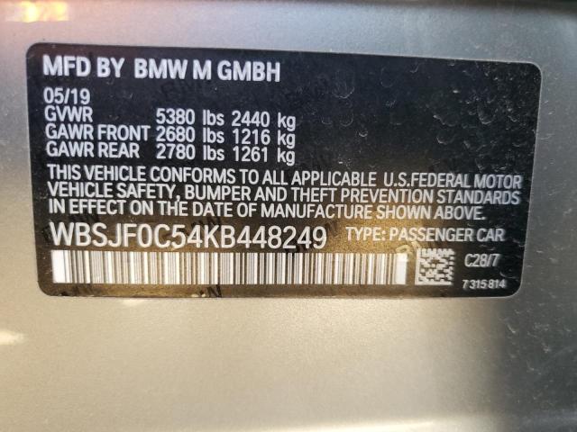 Photo 11 VIN: WBSJF0C54KB448249 - BMW M5 