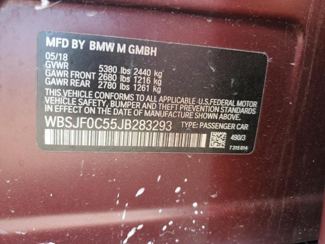 Photo 11 VIN: WBSJF0C55JB283293 - BMW M5 