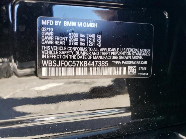 Photo 11 VIN: WBSJF0C57KB447385 - BMW M5 