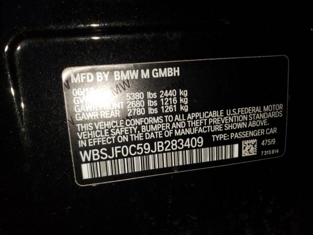 Photo 9 VIN: WBSJF0C59JB283409 - BMW M5 