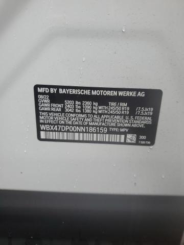 Photo 13 VIN: WBX47DP00NN186159 - BMW X3 SDRIVE3 