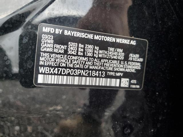 Photo 12 VIN: WBX47DP03PN218413 - BMW X3 SDRIVE3 