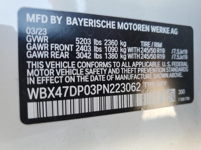 Photo 12 VIN: WBX47DP03PN223062 - BMW X3 SDRIVE3 