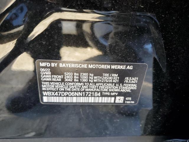 Photo 12 VIN: WBX47DP06NN172184 - BMW X3 SDRIVE3 