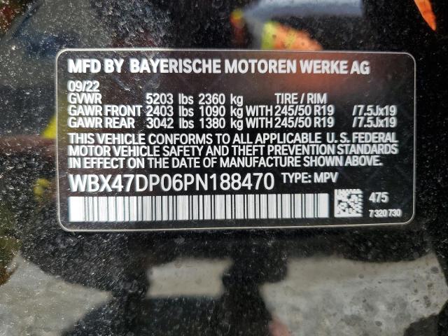 Photo 11 VIN: WBX47DP06PN188470 - BMW X3 SDRIVE3 