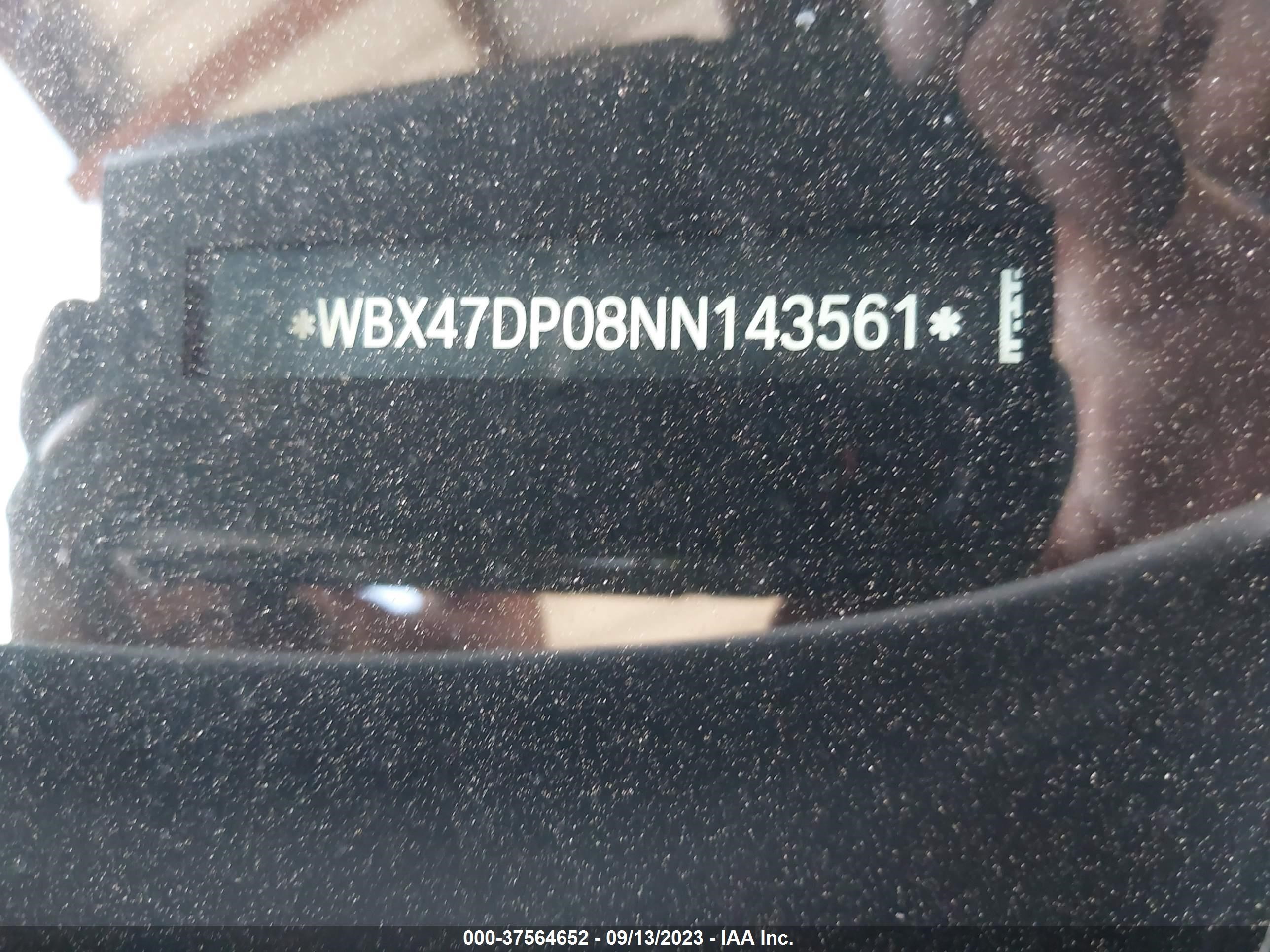 Photo 8 VIN: WBX47DP08NN143561 - BMW X3 