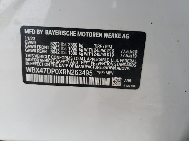 Photo 12 VIN: WBX47DP0XRN263495 - BMW X3 SDRIVE3 