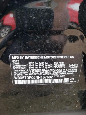 Photo 11 VIN: WBX57DP05NN167692 - BMW X3 XDRIVE3 