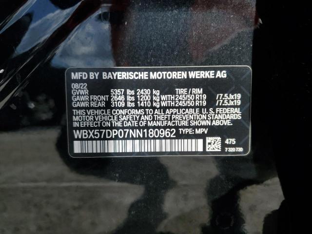 Photo 13 VIN: WBX57DP07NN180962 - BMW X3 XDRIVE3 