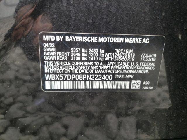 Photo 13 VIN: WBX57DP08PN222400 - BMW X3 XDRIVE3 