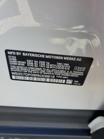 Photo 12 VIN: WBX57DP09RN308818 - BMW X3 XDRIVE3 