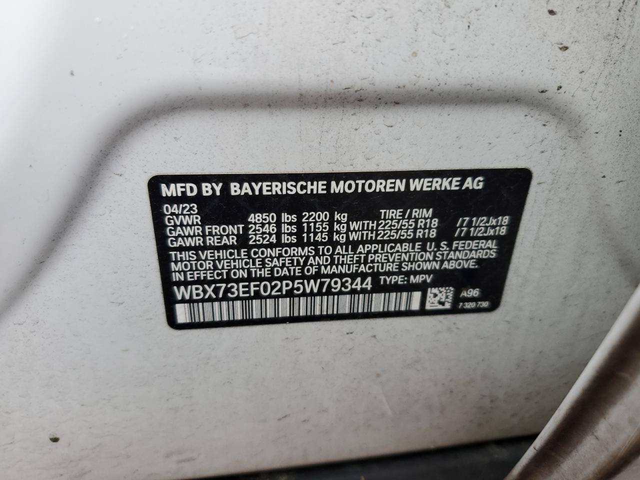 Photo 11 VIN: WBX73EF02P5W79344 - BMW X1 