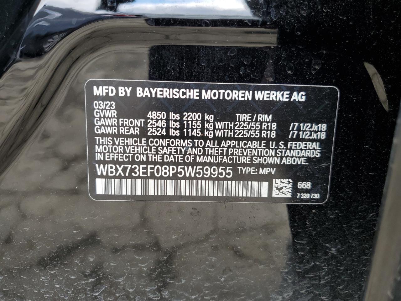 Photo 13 VIN: WBX73EF08P5W59955 - BMW X1 