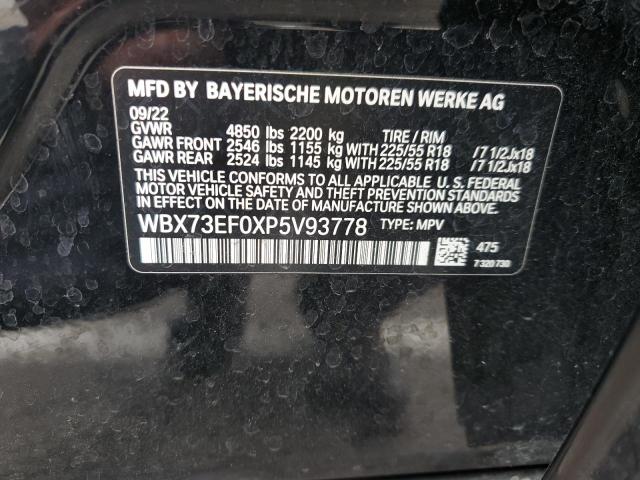 Photo 12 VIN: WBX73EF0XP5V93778 - BMW X1 