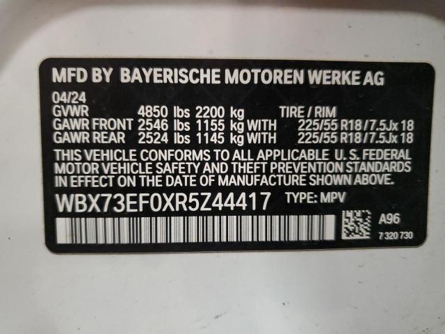 Photo 13 VIN: WBX73EF0XR5Z44417 - BMW X1 XDRIVE2 