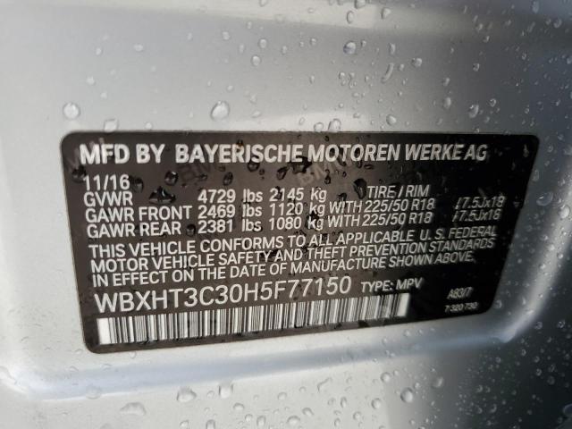 Photo 13 VIN: WBXHT3C30H5F77150 - BMW X1 