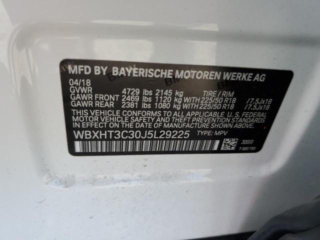 Photo 12 VIN: WBXHT3C30J5L29225 - BMW X1 XDRIVE2 