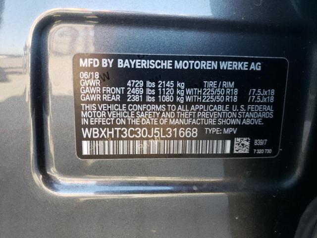 Photo 13 VIN: WBXHT3C30J5L31668 - BMW X1 XDRIVE2 