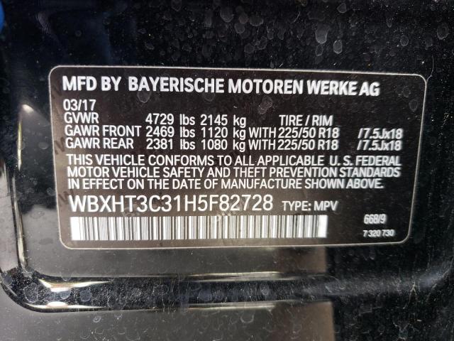 Photo 11 VIN: WBXHT3C31H5F82728 - BMW X1 