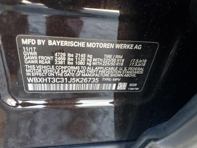 Photo 12 VIN: WBXHT3C31J5K26735 - BMW X1 