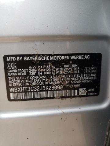 Photo 9 VIN: WBXHT3C32J5K28090 - BMW X1 XDRIVE2 