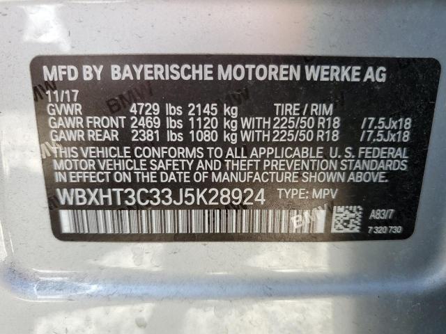 Photo 11 VIN: WBXHT3C33J5K28924 - BMW X1 