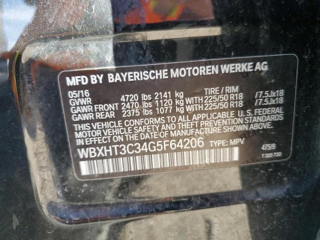 Photo 13 VIN: WBXHT3C34G5F64206 - BMW X1 XDRIVE2 