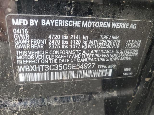 Photo 11 VIN: WBXHT3C35G5E54927 - BMW X1 