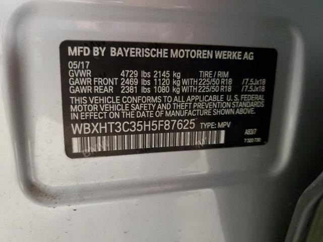 Photo 12 VIN: WBXHT3C35H5F87625 - BMW X1 