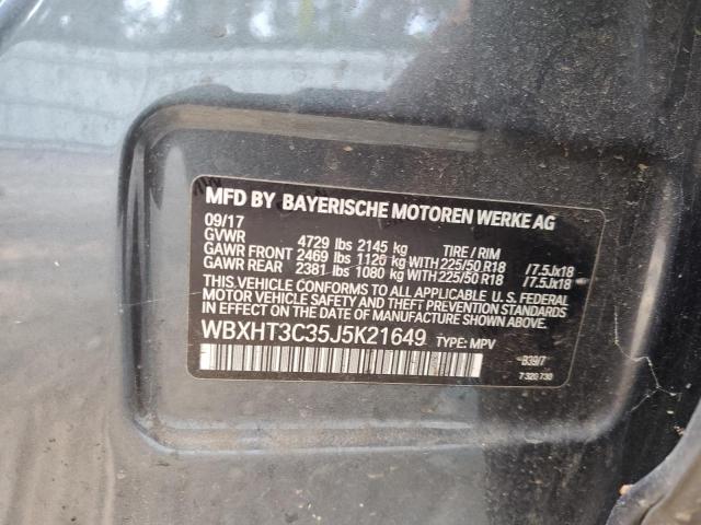 Photo 12 VIN: WBXHT3C35J5K21649 - BMW X1 XDRIVE2 