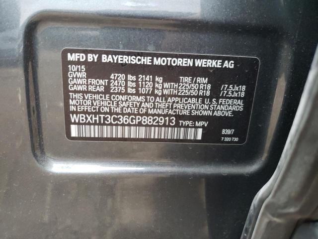 Photo 9 VIN: WBXHT3C36GP882913 - BMW X1 XDRIVE2 