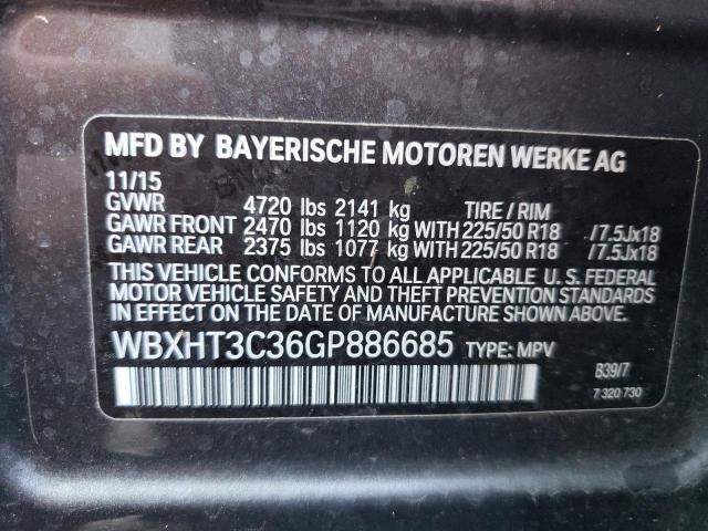 Photo 12 VIN: WBXHT3C36GP886685 - BMW X1 XDRIVE2 