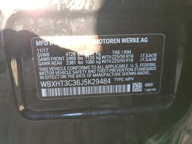 Photo 11 VIN: WBXHT3C36J5K29484 - BMW X1 XDRIVE2 