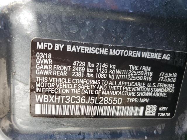 Photo 12 VIN: WBXHT3C36J5L28550 - BMW X1 XDRIVE2 