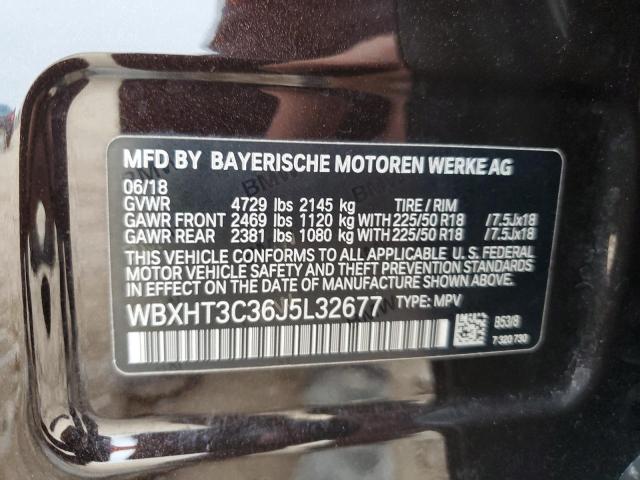 Photo 12 VIN: WBXHT3C36J5L32677 - BMW X1 XDRIVE2 