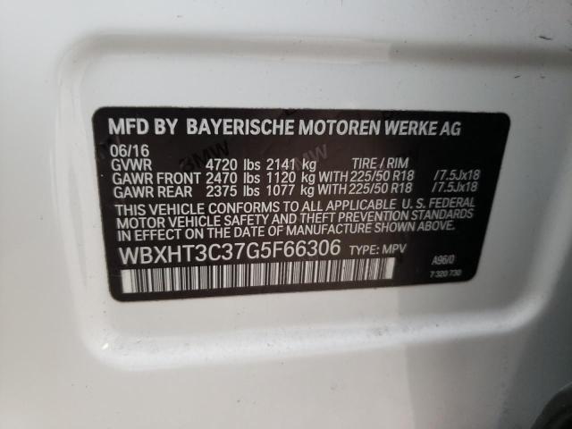 Photo 12 VIN: WBXHT3C37G5F66306 - BMW X1 