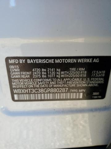 Photo 12 VIN: WBXHT3C38GP880287 - BMW X1 XDRIVE2 