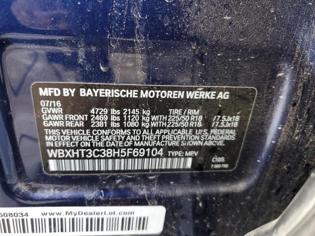 Photo 12 VIN: WBXHT3C38H5F69104 - BMW X1 