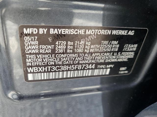 Photo 11 VIN: WBXHT3C38H5F87344 - BMW X1 