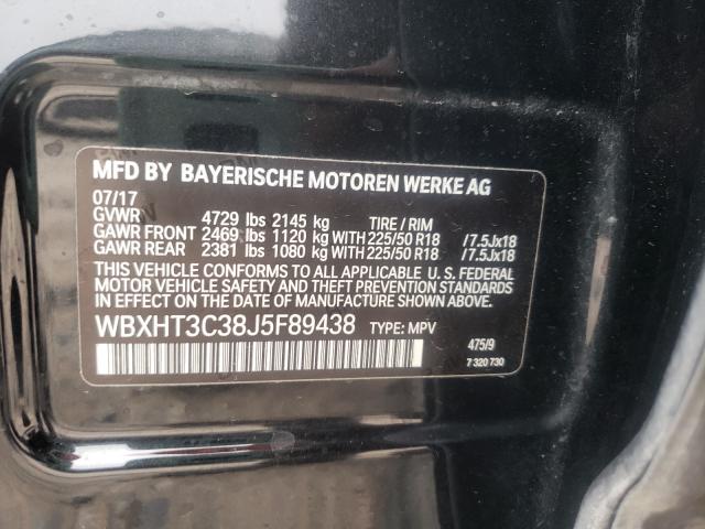 Photo 9 VIN: WBXHT3C38J5F89438 - BMW X1 XDRIVE2 