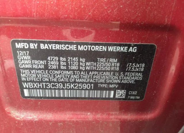 Photo 8 VIN: WBXHT3C39J5K25901 - BMW X1 