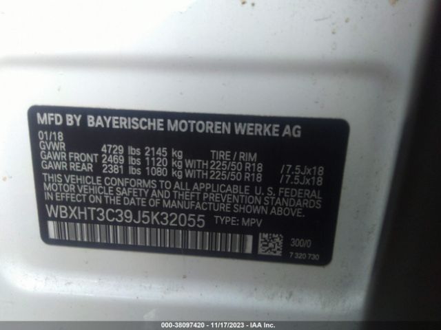 Photo 8 VIN: WBXHT3C39J5K32055 - BMW X1 