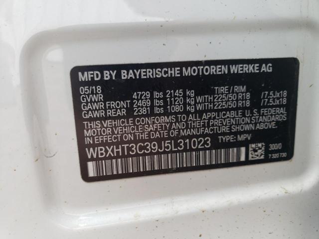 Photo 9 VIN: WBXHT3C39J5L31023 - BMW X1 XDRIVE2 