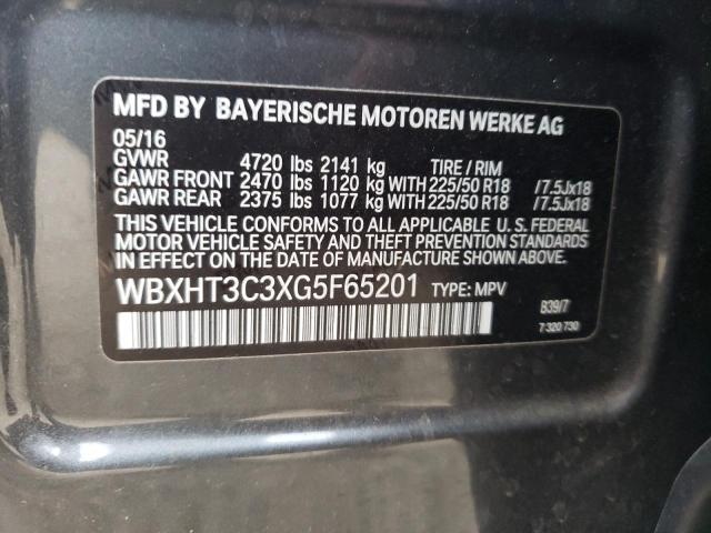 Photo 12 VIN: WBXHT3C3XG5F65201 - BMW X1 