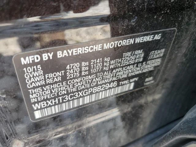 Photo 13 VIN: WBXHT3C3XGP882946 - BMW X1 XDRIVE2 