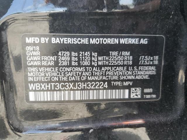 Photo 12 VIN: WBXHT3C3XJ3H32224 - BMW X1 