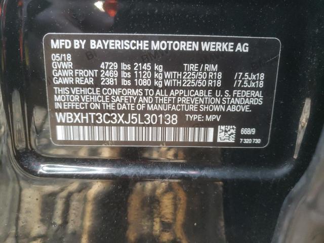 Photo 9 VIN: WBXHT3C3XJ5L30138 - BMW X1 XDRIVE2 