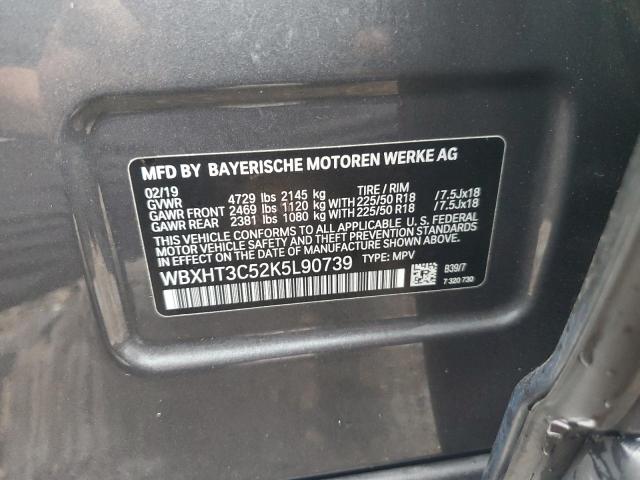 Photo 11 VIN: WBXHT3C52K5L90739 - BMW X1 XDRIVE2 